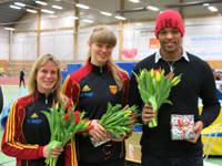 Kajsa, Eleni och Jeff uppmärksammade Kajsa, Eleni och Jeff uppmärksammade