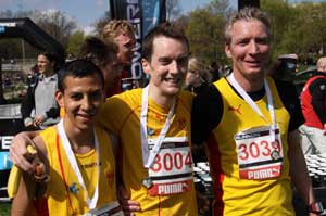 Alberto,Calle och Peter HAIS topptrio på 10 km Alberto,Calle och Peter HAIS topptrio på 10 km