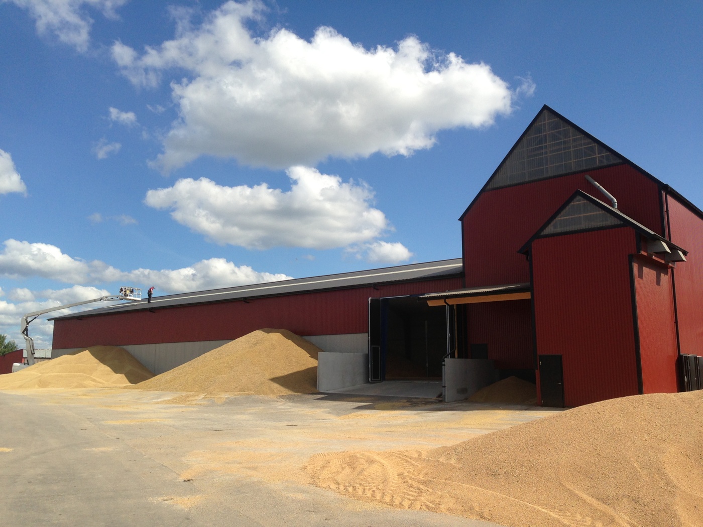 Vi bygger lagerhallar & stålhallar, kb bygg ab halmstad, halland
