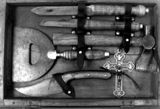 The tools of a vampire hunter. Dr Cagliostro´s collection.