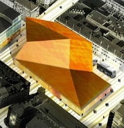 Föreslås ett stadshus med konsertsal(ar). Byggnaden bör uppföras i trä och glas och med solpaneler samt bör vara särskilt designad efter en nationell arkitekttävling. Föreslås ett stadshus med konsertsal(ar). Byggnaden bör uppföras i trä och glas och med solpaneler samt bör vara särskilt designad efter en nationell arkitekttävling.
