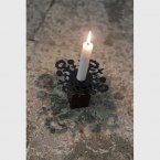 Ernst Kirchsteigers skuggljusstake svart. Exl ljusmanschett