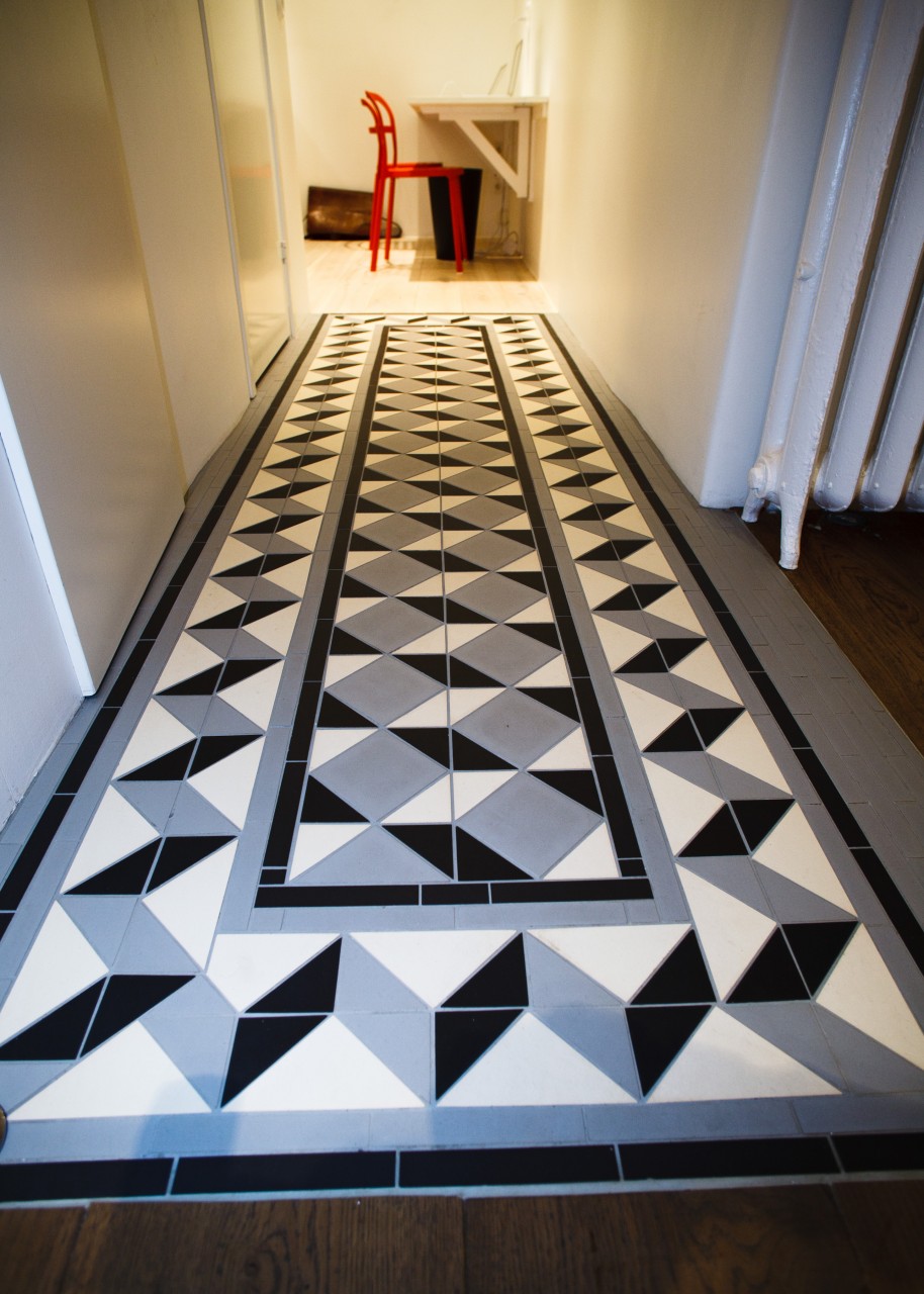 Victorian tiles, viktorianskt klinker, viktorianskt kakel, köks ...