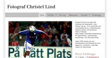 Fotograf Christel Lind - sökoptimering av hemsidan