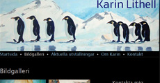 Konstnär Karin Lithell - hemsida