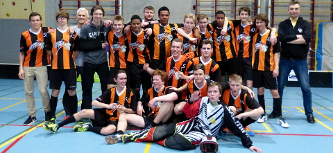 Kraainem Tigers U19 - Belgian floorball champion 2016/17 Kraainem Tigers U19 - Belgian floorball champion 2016/17