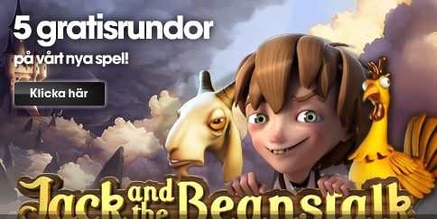 Free spins på Jack and the beanstalk!