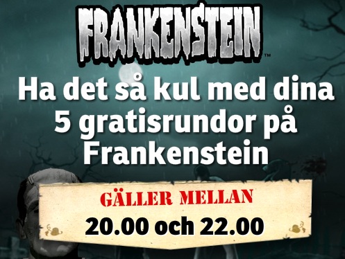 Free spins på Frankenstein!