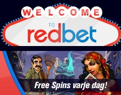 Free spins varje dag hos RedBet!