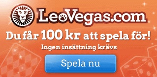 No deposit bonus hos Leo Vegas!