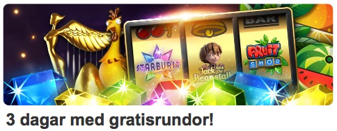 Free spins hela helgen hos Betsafe!