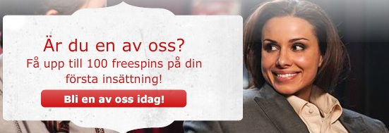 Få upp till 100 free spins hos Maria!