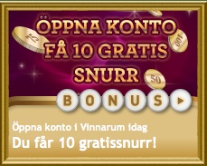 Free spins gratis hos Vinnarum!