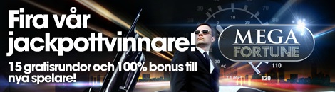 Betsafe ger alla nya kunder 15 free spins på Mega Fortune!