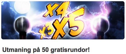 50 free spins har du möjlighet att få hos Betsafe idag!