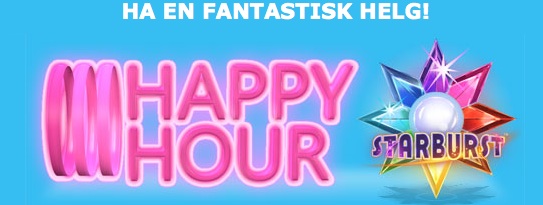 Happy hour hos Vera&John ger dig möjlighet till free spins!