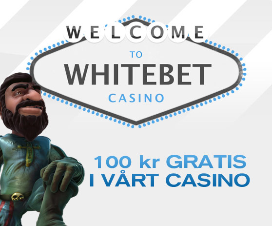 No deposit bonus & Free spins hos WhiteBet!