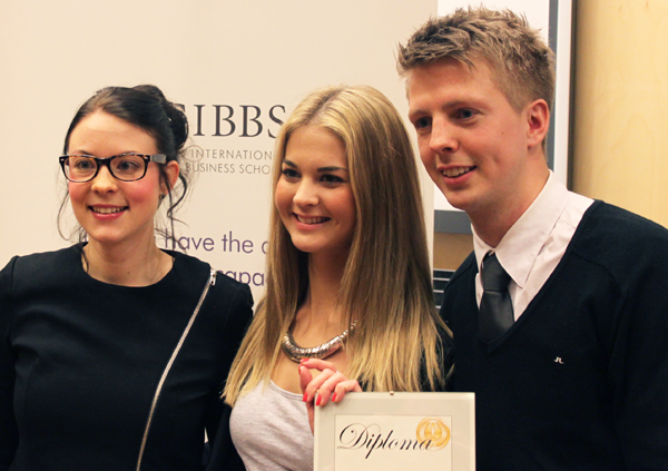 Alba Green won the prize for best busness plan and presentation during the bioscience/GIBBS presentations on Thursday.