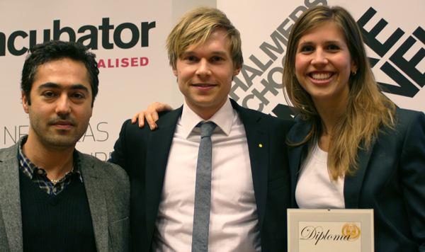 Gorel won the prize for best busness plan and presentation during the technology presentations on Thursday. 