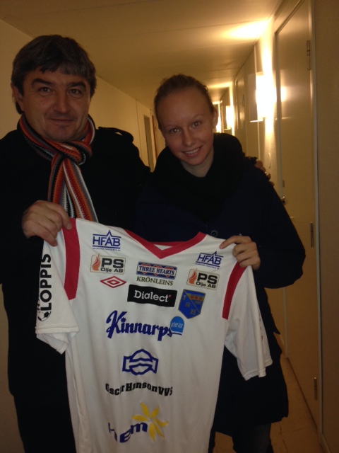 Ferenc Horvat och Julia Arvidsson Ferenc Horvat och Julia Arvidsson