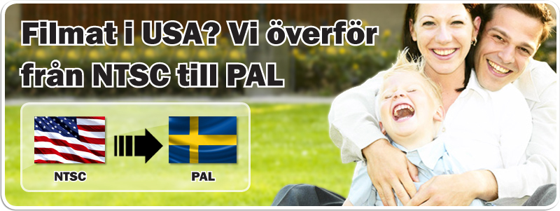 HTSC till PAL. Överför USA Amerikanska videoformat till Svenska HTSC till PAL. Överför USA Amerikanska videoformat till Svenska