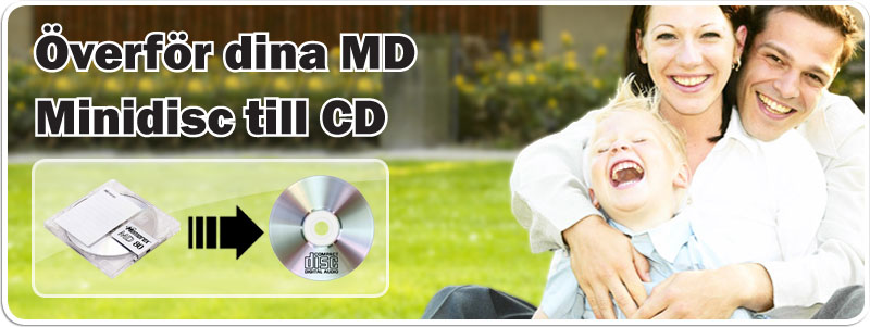 Överför MD Minidisc till CD och hårddisk till digital Överför MD Minidisc till CD och hårddisk till digital