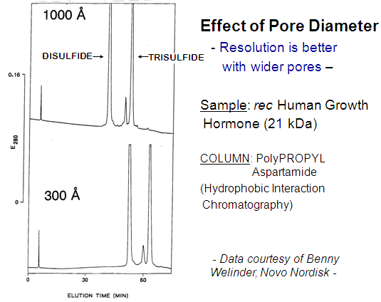 PolyPROPYL Aspartimide - Effect of Pore Diameter PolyPROPYL Aspartimide - Effect of Pore Diameter