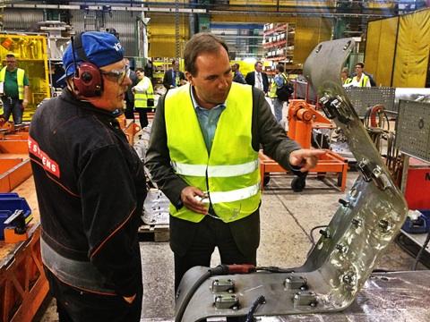 Löfven gillar också verkstäder! Löfven gillar också verkstäder!