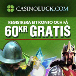 Ta erbjudandet hos CasinoLuck!