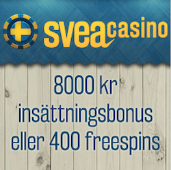 Börja spela hos Svea Casino!