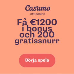 Börja spela hos Casumo!