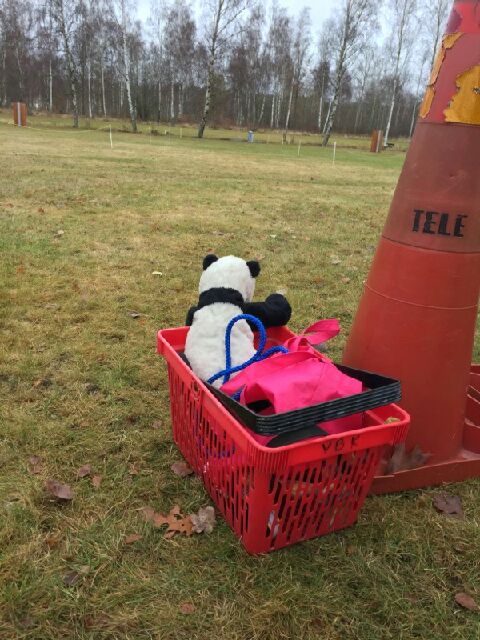 Hejarklacken, utanför plan :-) Samma panda som hjälpte oss lösa platsliggningen fick nu rycka in till vittringen :-) Eftersom pandan har en egen röst, får jag Pingu i en särskild buskänsla som gör att hon glömmer det jobbiga. Knäppa problem kräver knäppa lösningar. Det är ju inte mindre logiskt att en panda kan prata, än att en BPH-figurant äter upp oss! :-) Hejarklacken, utanför plan :-) Samma panda som hjälpte oss lösa platsliggningen fick nu rycka in till vittringen :-) Eftersom pandan har en egen röst, får jag Pingu i en särskild buskänsla som gör att hon glömmer det jobbiga. Knäppa problem kräver knäppa lösningar. Det är ju inte mindre logiskt att en panda kan prata, än att en BPH-figurant äter upp oss! :-)