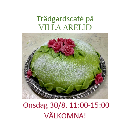 Villa Arelid Nyheter Trädgårdscafé Villa Arelid Nyheter Trädgårdscafé