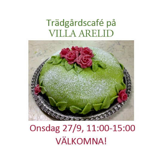Villa Arelid Nyheter Trädgårdscafé Villa Arelid Nyheter Trädgårdscafé