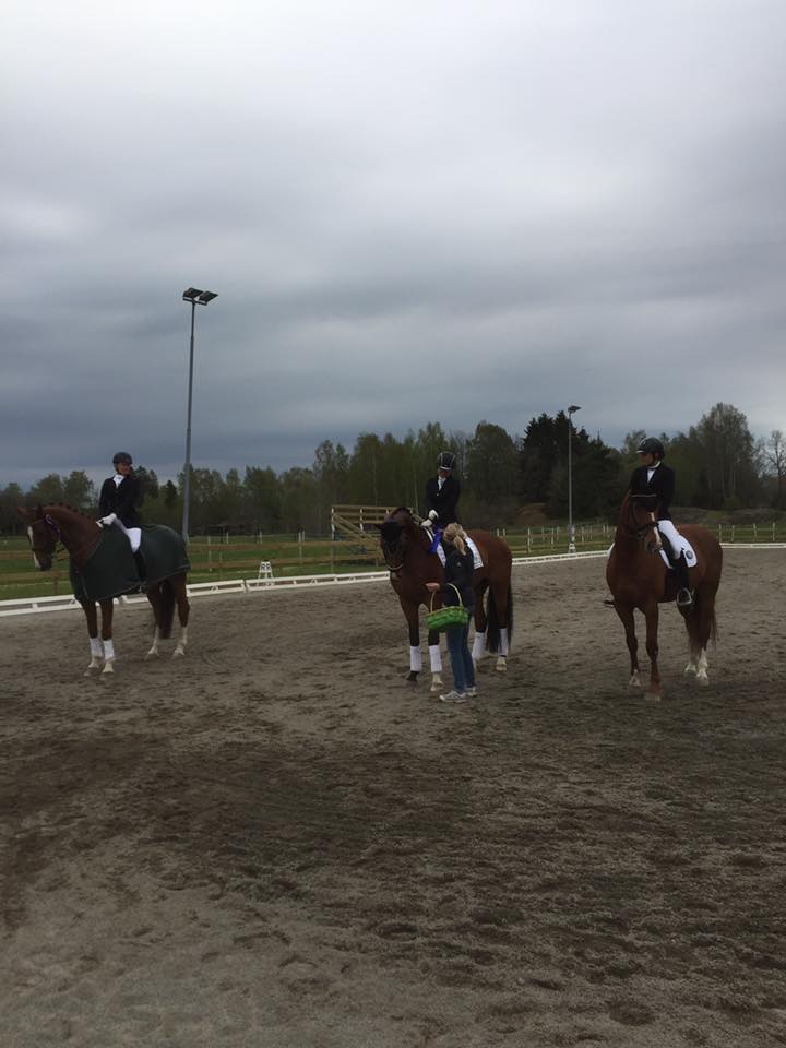 Vinnare i klassen Helena Larsson, andra placerad Daniella Hansson och tredje placerad Anna Campner. Grattis till er alla! Vinnare i klassen Helena Larsson, andra placerad Daniella Hansson och tredje placerad Anna Campner. Grattis till er alla!