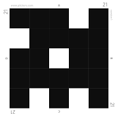Ett Plickers-kort Ett Plickers-kort