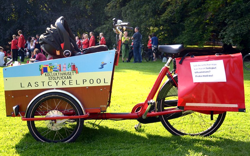 Lastcykel som studentflak Lastcykel som studentflak