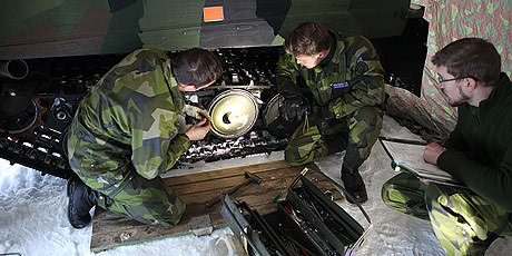 Reparation pågår på FMTS Reparation pågår på FMTS
