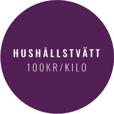 Hushållstvätt 100kr / kilo Hushållstvätt 100kr / kilo