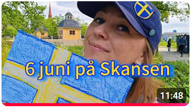 Sveriges nationaldag på Skansen – folkdans, kungabesök & regn! 