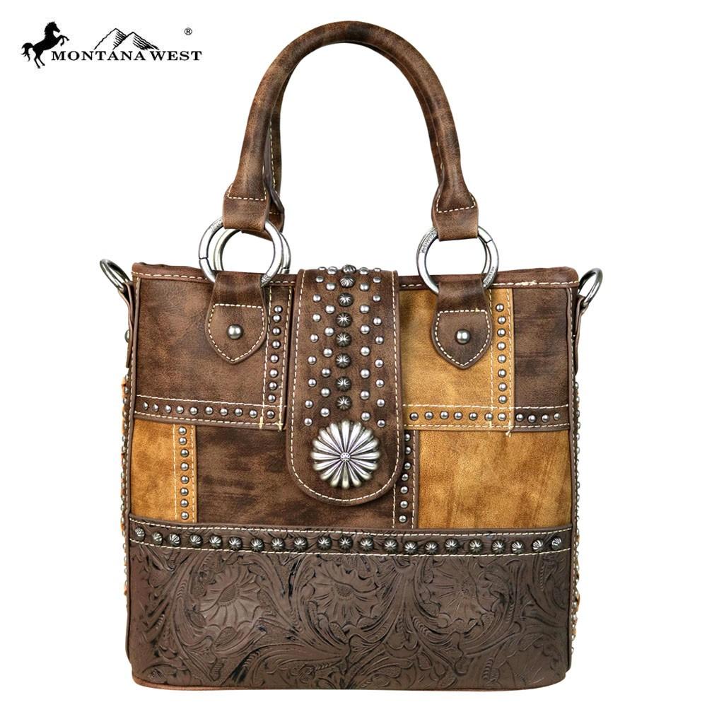Tote handbag med dubbelhantag och rem kaffe | Evolution Shop Handväskor | Evolution Shop