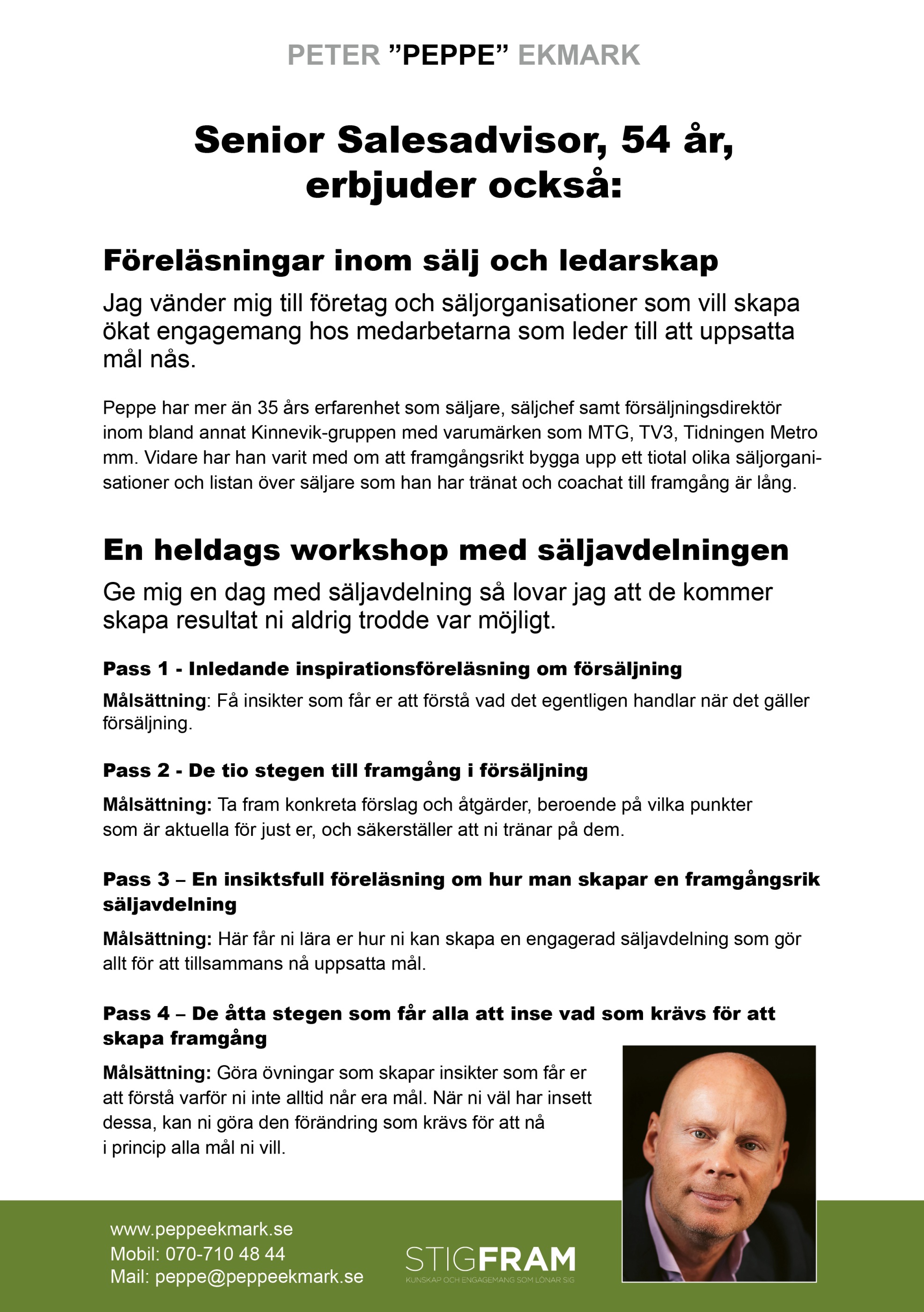 Han vill ansluta men inte datum