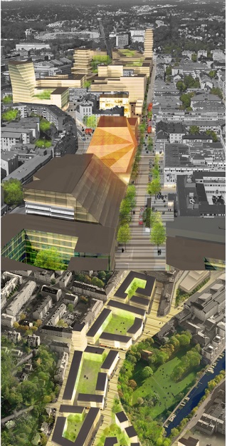 Skickliga Arkitektbyrån Whites förslag till byggnad på Sundbybergs torg återgiven i Stadens Vision 2020. Till Staden: FÖRVERKLIGA och tramsa inte med gräs på torget. Låt behov gå före gräsmatta!. De två bilderna ovan: WHite/Kommunen Skickliga Arkitektbyrån Whites förslag till byggnad på Sundbybergs torg återgiven i Stadens Vision 2020. Till Staden: FÖRVERKLIGA och tramsa inte med gräs på torget. Låt behov gå före gräsmatta!. De två bilderna ovan: WHite/Kommunen