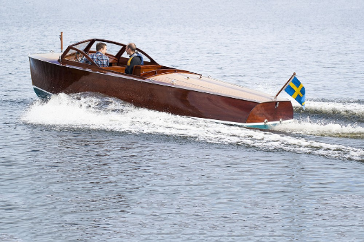 Typ: Motorbåt, Ess-båt Konstruktör: Gideon Forslund Foto: T Olsson Källa Sjöhistoriska museet Typ: Motorbåt, Ess-båt Konstruktör: Gideon Forslund Foto: T Olsson Källa Sjöhistoriska museet